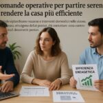 Domande operative per partire sereni e rendere la casa più efficiente